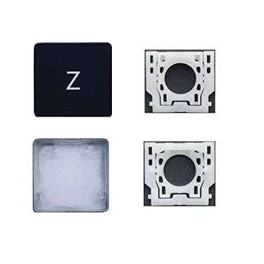 Imagem de Tampa de chave Z individual de substituição e dobradiças são aplicáveis ao teclado Surface Pro 4/5/6/7 1724 1796 1807 1866 (preto) para substituir a tampa e a dobradiça da tecla Z