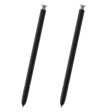 Imagem de Pacote com 2 canetas de reposição para Galaxy S23 Ultra Stylus para Samsung Galaxy S23 Ultra S23 Ultra 5G, Galaxy S23 Ultra S Pen sem Bluetooth (lavanda)
