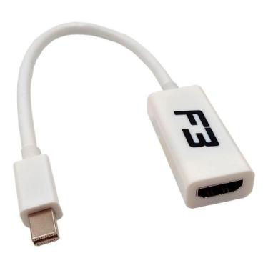 Imagem de Adaptador Mini Displayport para HDMI, F3, Branco- JC-MHMI