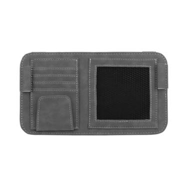Imagem de Organizador de viseira de sol para carro, acessórios interiores automotivos, organizadores de bolso, acessórios de carro para interior feminino, itens de acessórios de interior de caminhão para