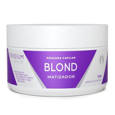 Imagem de Matizador Blond Máscara Capilar Tridium  - Tridium Cosméticos