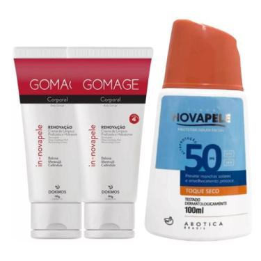 Imagem de Creme de Limpeza Profunda Gomage Dokmos (2 unidades) + Protetor Solar 