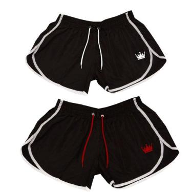 Imagem de Kit 2 Short Praia Feminino Conforto Academia Caminhada Corrida - MP MO