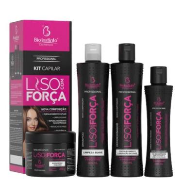 Imagem de Kit Capilar Liso Com Força Redução De Frizz - Bio Instinto