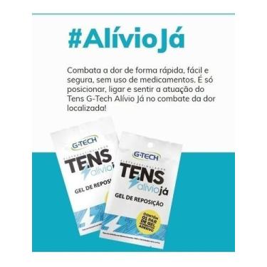 Imagem de Gel Condutor Adesivo de reposição para eletroestimulador TENS ALIVIO J