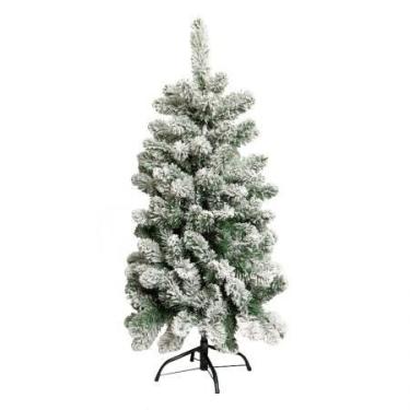 Imagem de Arvore nevada 157 galhos 120 cm - Tok da Casa