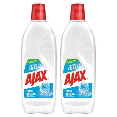 Imagem de Kit com 2 Limpador Diluível Ajax Fresh 1L Cada