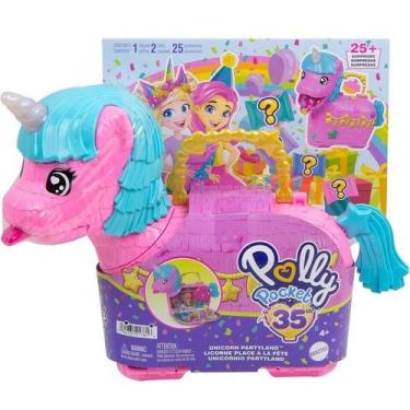 Imagem de Unicornio POLLY Pocket 25 Acessorios Mattel HYD96