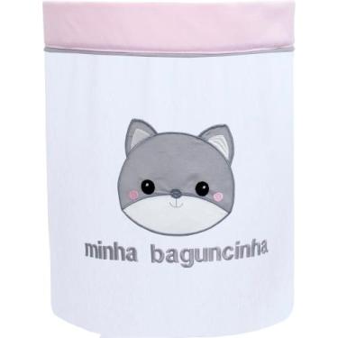 Imagem de Cesto Organizador Para Brinquedos  - Bebê & Enxoval, Raposa Baguncinha