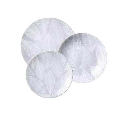 Imagem de Jogo de Pratos Tramontina Arbo em Porcelana Decorada 12 Peças