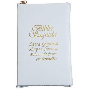 Imagem de Bíblia Sagrada de Tamanho grande - As Palavras de Jesus são em Destaqu