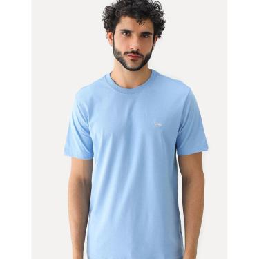 Imagem de Camiseta New Era Masculina Essentials Tri Azul Claro-Masculino