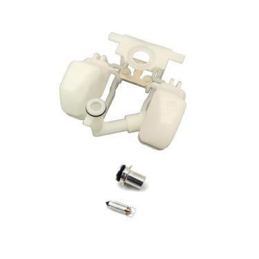 Imagem de Flutuador de carburador para Bandit250~400CC (GSF250~400) GJ77A/GK75A/7AA Impulse GK79A DR250/350 GSX400S KATANA 400 Base de válvula de agulha flutuante de plástico (1)