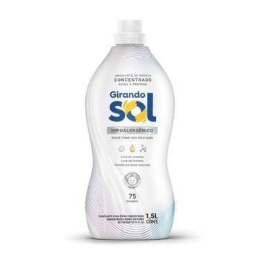 Imagem de Amaciante Concentrado Hipoalergênico Girando Sol 1,5L, Amaciante De Ro