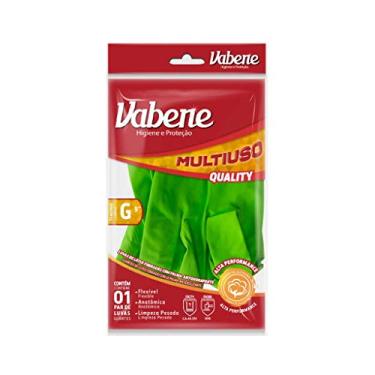 Imagem de Luva Multiuso Limp.Moderada Quality Verde Tam.G, Vabene, Verde, G