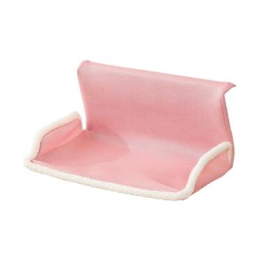 Imagem de Baoblaze Catrão de gato assento, poleiro da janela, salvando espacho tomando banho de sol e com vista para a cama forte, prateleira para a janela da parede, Rosa