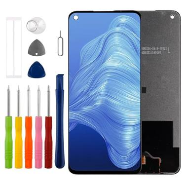 Imagem de Duotipa Tela LCD de 6,5 polegadas para Realme 7 5G RMX2111 Display LCD Touch Screen Digitalizador Substituição com conjuntos de ferramentas, preto