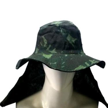 Imagem de Chapéu Australiano com Proteção De Nuca - Camuflado Exército - Suporte