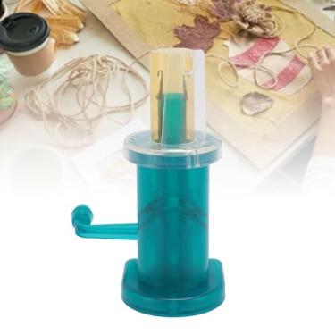 Imagem de Máquina de tricô de Cordão, tricô Rápido Mini Máquina de Costura Fácil Weaver Ferramenta de tricô Máquina de tricô Manual Tricotador de Carretel Manual Com Tira de Estilo de 16,4