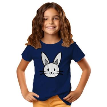 Imagem de Blusa camisa camiseta infantil Juvenil Menino Menina pascoa coelho est