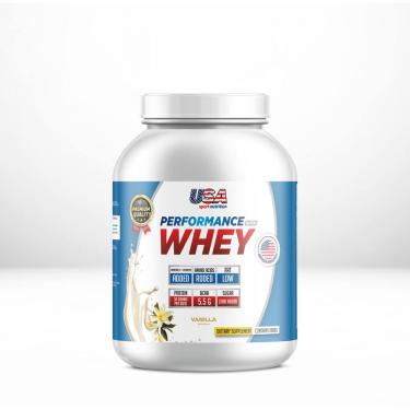 Imagem de Whey fórmula exclusiva com vitaminas e aminoácidos Baunilha (1KG) - USA SPORT NUTRITION