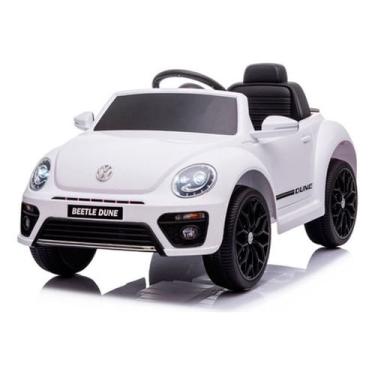 Imagem de Mini carro eletrico beetle fusca 6V licenciado volkswagen dune cores