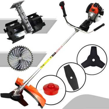 Imagem de Roçadeira com Enxada Capinadeira / Maquina de Capinar a Gasolina Importway 5x1 de 3hp 63cc  Melhor Que Toyama, Vulcan, Carbon Fak, Tekna, Nakasaki