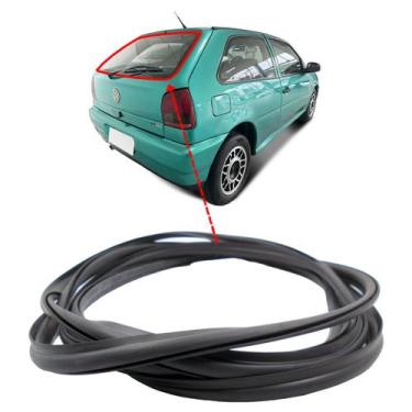 Imagem de Bor Vg Externo (Borracha)(Vw Gol G2 95/01)jan Lateral Fixa Vw Parati G