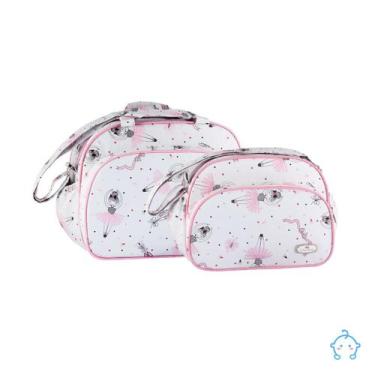 Imagem de Kit de Bolsa Maternidade Bailarina Saida Bebê Menina - Merver
