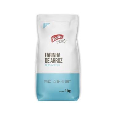 Imagem de Farinha De Arroz Sem Glúten - Solito 1kg