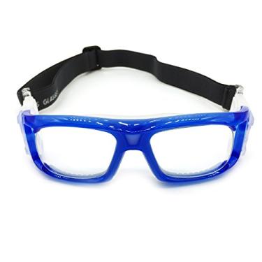 Imagem de (Blue) - Silfrae Unisex Sports Goggles With Adjustable Strap for Basketball Football Hockey Volleyball Baseball