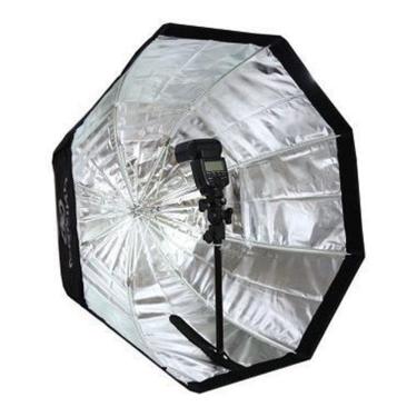 Imagem de Sombrinha 80Cm Octabox Iluminação Para Estúdios Fotográficos