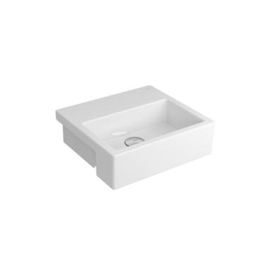 Imagem de Cuba de Semiencaixe Deca 33X36 L.733.17 Quadrada Branca