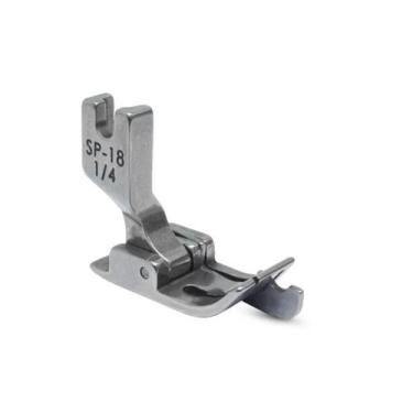 Imagem de Calcador Pesponto Com Guia Móvel P/ Reta Industrial - Sp18 - JEC, 1/8