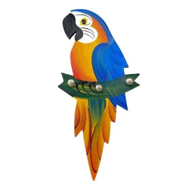 Imagem de Porta Chaves De Arara P Artesanal Mdf Pintado Guarda Chave - Atelie Center (Caninde)