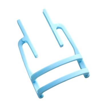 Imagem de Milageto Ajustador de arco de violoncelo, endireitador, colimador, ferramenta de guia correta para 4/4 3/4 1/2, Azul