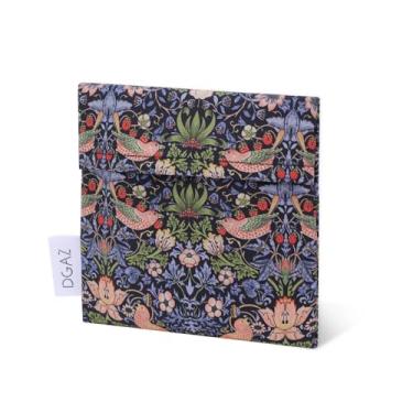 Imagem de DGAZ Bolsa de armazenamento de guardanapos higiênicos, bolsas de menstruação para meninas adolescentes, portátil para forros de calcinha/copo menstrual/pequenos absorventes internos, mini bolsa de