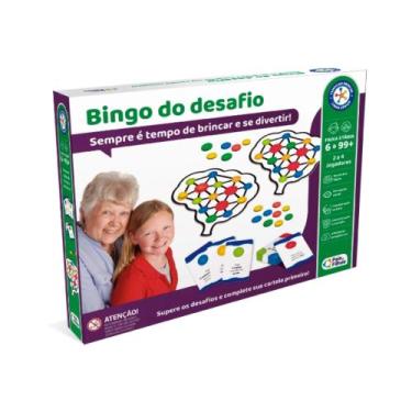 Imagem de Jogo Educativo Bingo do Desafio 6+ anos Pais e Filhos - 792983-1