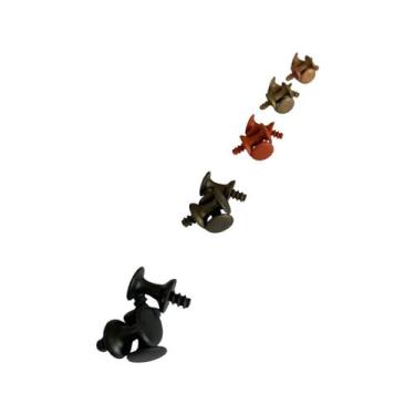 Imagem de Pendurador Porta Chave de Plástico para quadros molduras decoração 5 c