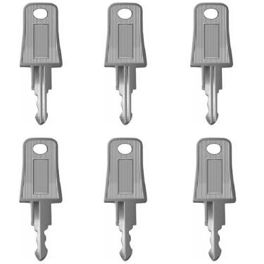 Imagem de 6 peças de segurança de viagem aprovadas 007 002 Bagagem TSA Keys Bagagem Suicase Chaves
