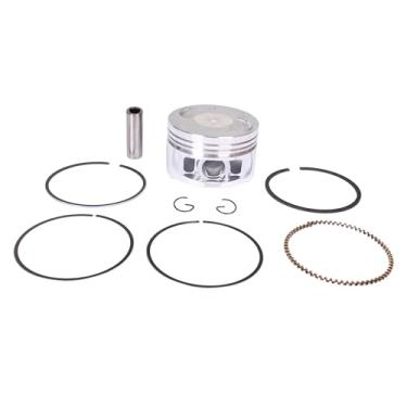 Imagem de Motor de popa 65W-11631-00-96 STD Conjunto de pistão e 67C-11603-00 67C-11603-01 Anel para Yamaha / F25-05020100 F25-05020101 para Parsun HDX 25HP 30HP 40HP Barco Motor, 65 mm STD