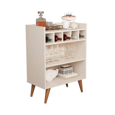 Imagem de Aparador Buffet Intense Cantinho Café Sala Retrô - Móveis em Casa Onli