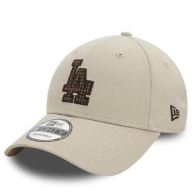 Imagem de Boné New Era 9Forty Los Angeles Dodgers Check Infill Masculino-Masculino