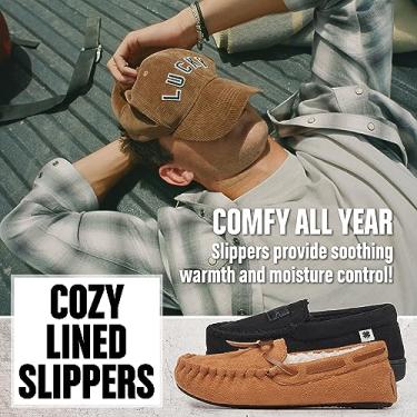 Imagem de Lucky Brand Pantufas Acolchoadas Para Meninos, Calçados Quentes, Estilosos E Confortáveis Crianças