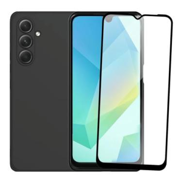 Imagem de Película de Vidro 3D e Capa Capinha Preta Para Galaxy A16