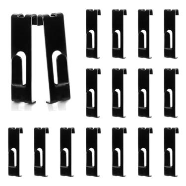 Imagem de 7RiversART Gancho utilitário para exibição de notch, grade de metal preto, acessórios de parede para varejo, exibição de fotos, mostras de arte, pinturas (12)