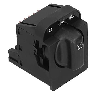 Imagem de Interruptor de intensidade de luz, interruptor de farol de, material ABS de substituição padrão original para Astra F Van Corsa B Tigra 91-02.