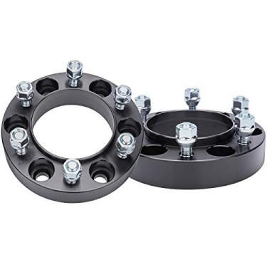 Imagem de IRONTEK 1,25" Espessura 6x5,5" Hub Centric 6x139,7mm a 6x139,7mm Espaçadores de rodas 106 mm 12x1,5 Serve para Toyota 96-17 4-Runner, 01-07 Sequoia, 07-14 FJ Cruiser, 00-06 Tundra, 01-17 Tacoma 6 Lug Hubcentric