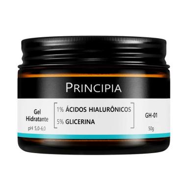 Imagem de Gel Hidratante Principia 1% Ácido Hialurônico + 5% Glicerina GH-01 - 50g