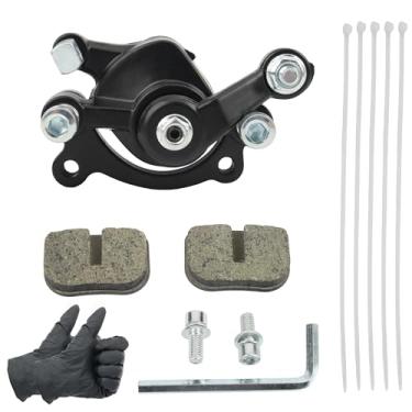 Imagem de ABCERRSI Pinça de freio a disco traseiro com pastilhas 2 tempos 47cc 49cc Pocket Bike Mini Dirt Bike Scooter ATV MBX10 MBX11 MBX-10 MBX-11 80cc MM-B80